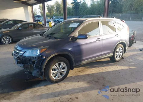 2012 Honda Cr-V Ex-L from USA, damaged, VIN 5J6RM4H75CL017474